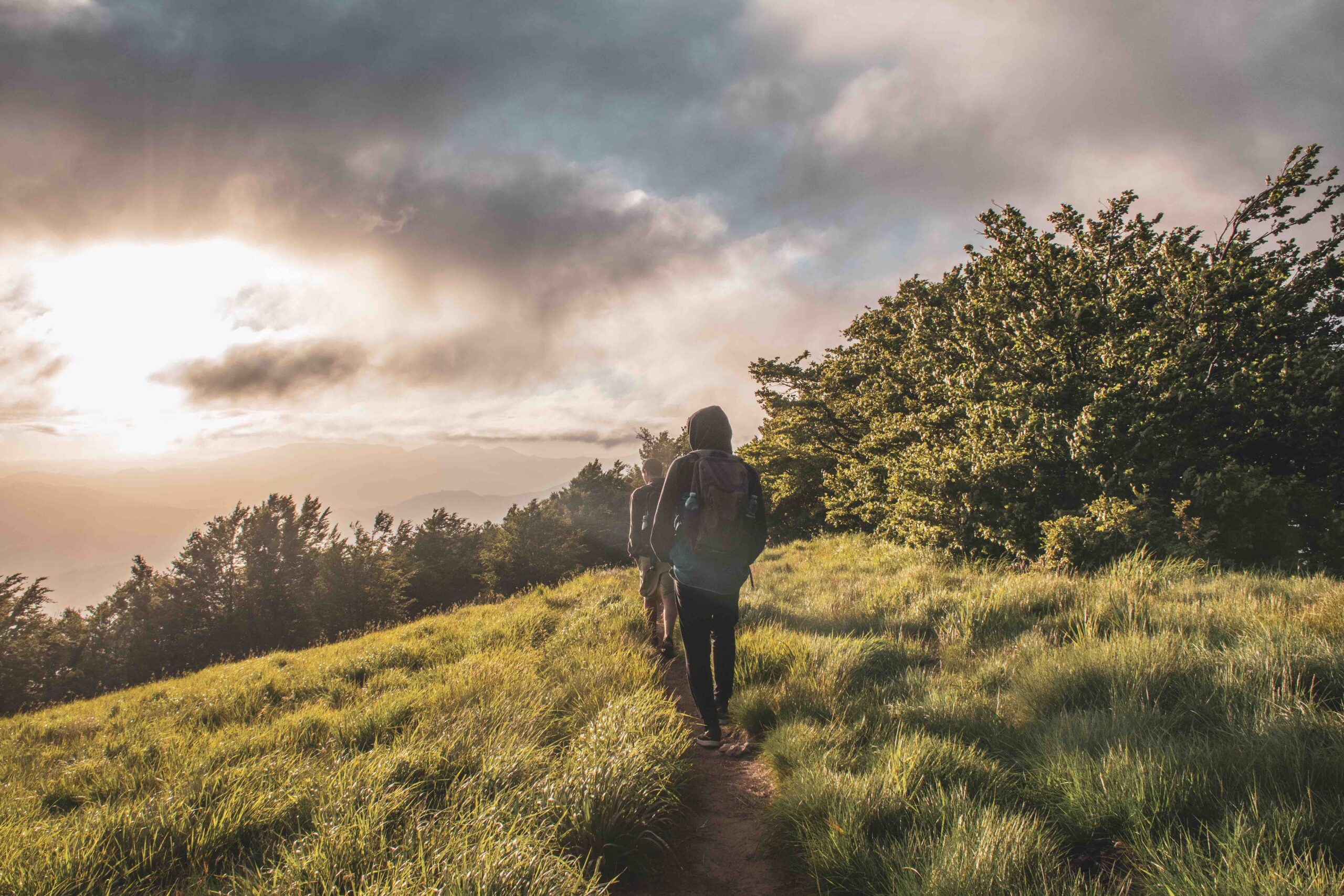 Escursione outdoor al tramonto